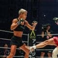 ＲＥＮＡ”超地元”京セラドーム初見参もリオ五輪柔道銅のクジュティナに一本負け→右目負傷で病院直行…超ＲＩＺＩＮ浪速祭り