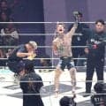 平本蓮が涙の復活星！「勝利は当たり前」試合終了後は天仰ぎぼう然、涙も　２年ぶりＭＭＡ戦で死闘・・・ダウトベックの左拳何度も被弾するも驚異のタフネス披露　２－１判定勝ちの瞬間は驚きの表情