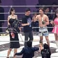 【RIZIN】朝倉未来がパウンド連打で青木真也を１回TKO「今日はテキーラ200杯目指す」
