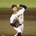 【U18】萬谷堅心「追加点を打つことができて良かった」投打二刀流で貢献　決勝打＆クローザー