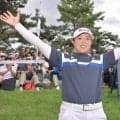 【女子ゴルフ】山下美夢有が凱旋大会でメジャー３冠　「優勝を届けることができてとても嬉しい」　母の故郷石川で達成　吉沢柚月とのプレーオフ制す
