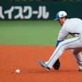 日本ハム・柴田獅子がプロ入り初の一塁でノック「意外といけたなと」高校時代以来「ほぼ覚えていないっす」野手としての出場視野