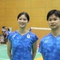 【バドミントン】９歳差ペア田口真彩＆渡辺勇大組「一戦一戦が大事」アジア大会へ意気込み