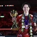 高橋藍がMVP　サービスエース22本も「五輪でメダルを取れるチームを求めてやっていきたい」