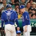 【中日】負傷交代の石伊雄太について井上一樹監督「ポコンと腫れて」今後は「様子見」