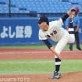 [硬式野球]１部初先発の南が好投も、打線振るわず白星逃す／亜細亜大第１回戦