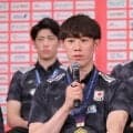 【バレー男子】石川祐希「強くなった日本を毎年、毎年見ていただけるよう」アジア選手権Ｖでロス五輪出場権獲得