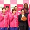 【Ｗリーグ】シャンソンが新体制を発表　１９５センチのグッドレット「フィジカルの強さを生かす」