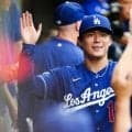 山本由伸への“愛情炸裂”　ド軍282億円男が突如の日本語…7回0封に「よくやった」