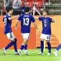 【日本代表】「背番号10」石井久継のゴールで香港に１－０リードで前半を折り返す　アジア大会