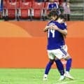 【日本代表】前半39分に石井久継が先制弾　大関友翔アシストから今大会日本初ゴール　アジア大会