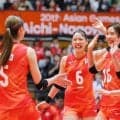女子日本代表　アジア競技大会初戦はネパールをストレートで下し白星発進