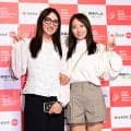 安田祐香、美脚のぞかせたベージュのショートパンツ姿　脇元華は“レア”黒縁メガネ姿／前夜祭