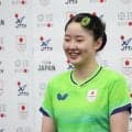【卓球】“最強JK”張本美和「勝ちたい気持ちは誰にも負けない」アジア大会全種目メダルへ闘志