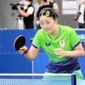 張本美和が４種目出場のアジア大会へ調整　「出るからには全部の種目で金メダルを」
