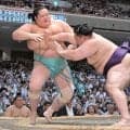 平幕・美ノ海が全勝の大関・琴桜止める　「しっかり前に出て相撲取れた」自力で首位に並ぶ