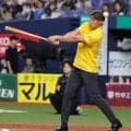 糸井嘉男氏がオリックスのセレモニアルピッチに登場