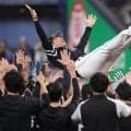 小久保監督「感無量です」球団発祥の地で決めたリーグ３連覇「関西には縁があるなと」胴上げはまさかの仕切り直しも