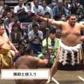 「あ、見っけ」横綱越しに“チラリ”美しい著名人 「また同じ場所に」「お綺麗です」横綱土俵入りでカメラが捉えた貴重な瞬間