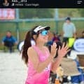 「美しやー」人気ビーチバレー選手　お団子ヘアでサウナ満喫　雰囲気一変の私服姿も披露「色気が大爆発やん」「これはバズるわ」