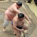 人気業師の宇良が手繰って押し出す完勝！４連勝で首位タイ守る