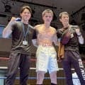【ボクシング】輪島功一氏の孫・磯谷広太、プロ初ダウンから逆転で東日本新人王決勝進出　祖父が獲得した全日本新人王を目指す