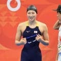 競泳　池江璃花子「すごい楽しみ」きょうアジア大会開幕　会場前日練習で好感触