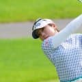 佐久間朱莉は1打差2位で最終日へ「インコースで伸ばせるように」