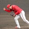 広島が連敗ストップ　栗林が八回途中１失点で７勝目、好相性の阪神打線相手に安定した投球　打線は佐藤啓が先頭打者弾、中盤、終盤にも加点