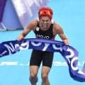 【アジア大会】日本勢メダル金１号はトライアスロン男子“赤髪”の北條巧「髪の毛も仕上げて」