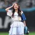 【日本ハム】北海道出身アイドル谷本安美、フリフリスカート姿で人生初の始球式「緊張しました」