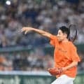 巨人　逆転優勝「できる！」ファーストピッチでノーバン投球の松岡修造から熱いゲキでエール