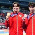 【競泳】日本勢ワンツー　金メダル松下知之、17歳小島夢貴を最後差し切り「よっしゃ勝った！」