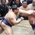 新関脇の藤ノ川が激しい相撲で２敗守る、元関脇嘉風の中村親方が高校時代の努力を披露