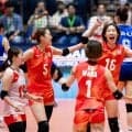 女子日本代表　チャイニーズタイペイをストレートで下し準決勝進出
