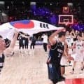 バスケ男子　韓国が歓喜爆発３大会ぶり金メダル！日本に執念の逆転勝ちでＮＢＡ挑戦イ・ヒョンジュンら兵役免除に　バス来ず当日練習中止のトラブル乗り越える