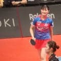 シングルス初勝利の17歳・牧野美玲が見せた可能性　語った日本のエース・張本美和の“凄み”「頭3個、4個くらい抜けている」【Tリーグ】