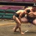 体重差１０４キロの対決で“足取り職人”宇瑠寅が勝利　１６４・７キロの隆葵を破り「ひっくり返した！」