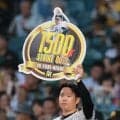 【阪神】西勇輝が通算1500奪三振の連盟表彰を受ける　６月４日に西武戦で大台到達