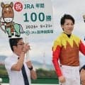 ロブチェンの始動戦直前に…　松山弘平騎手が阪神１０Ｒで７年連続のＪＲＡ年間１００勝達成　「毎年目標にしている数字」