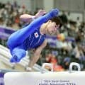 アジア大会　体操は岡が銀メダル、橋本が銅メダル　金はパリ五輪銀メダルの中国・張博恒
