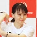 元体操日本代表の田中理恵さん、ピンクＴシャツ姿で愛犬をギュッ「ニコルとの時間　癒しだね～」