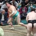 幕内・一山本が８敗目　相手の突きが目に入ったのか、支度部屋では右目が充血「たくさんたたかれたので」