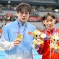 【競泳】大橋信、中国の董と同着優勝　着順・国歌は中国、日本の順　国名のアルファベット表記が基準