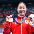 【競泳】成田実生、200ｍ個人メドレーで銅メダル「力の差見せつけられた」中国人コンビ崩せず