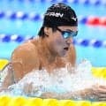 【競泳】松下知之、個人２冠へ４００Ｍ個メで予選１位通過　王者・マルシャンが現地観戦？「自分らしいレースを」…アジア大会