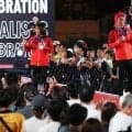 名古屋中心部でメダリストセレブレーション　アジア大会、選手と交流