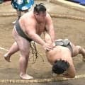 幕下・岡田、東海大柔道部の先輩が観戦する前で勝ち越し王手「宇田川さんも来てくれていたので」