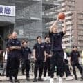 シーホース三河の選手とスタッフが新アリーナ建設地を見学…“夢のアリーナ”2028年秋に開業予定