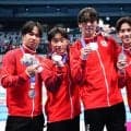  【競泳】男子400mメドレーリレー５年ぶり日本新で銀メダル「オリンピックで金を」村佐達也